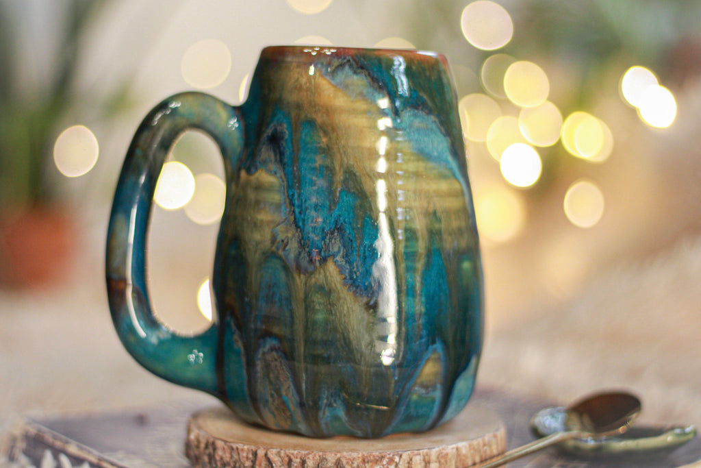 13-F EXPERIMENT Textured Mug, 19 oz.