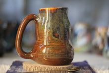 Load image into Gallery viewer, 09-G Brown PROTOTYPE Textured Divot Mug, 20 oz.