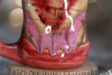 Load image into Gallery viewer, 14-E Red EXPERIMENT Textured Divot Mug, 16 oz.