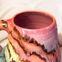 Load image into Gallery viewer, 16-C Rainbow Family Mid Mod Mug, 16 oz.