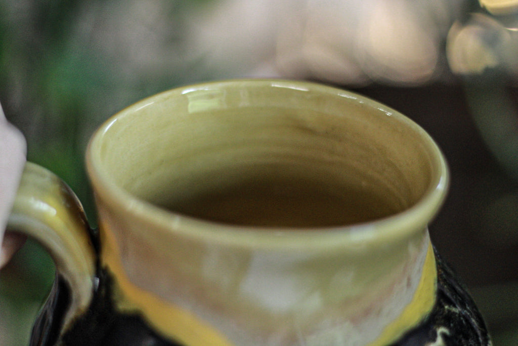 15-D Bumblebee Jasper Variation Squat Mug - MISFIT, 20 oz. - 15% off