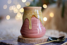 Load image into Gallery viewer, 13-E Lavender EXPERIMENT Barely Flared Textured Divot Mug, 17 oz.