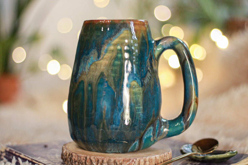 13-F EXPERIMENT Textured Mug, 19 oz.