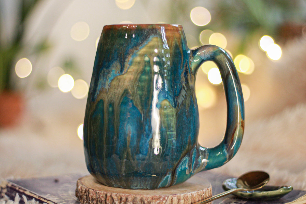 13-F EXPERIMENT Textured Mug, 19 oz.