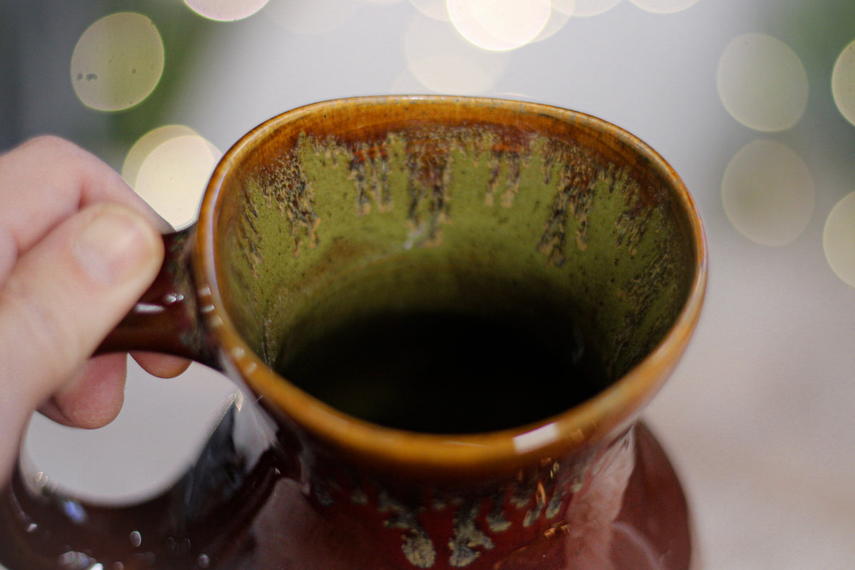 15-E Rustic Red Mug, 16 oz.