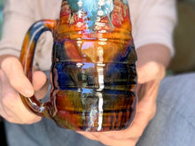 Load image into Gallery viewer, 17-A Rainbow Valley Swirly Mug - MISFIT, 28 oz. - 15% off