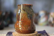 Load image into Gallery viewer, 09-G Brown PROTOTYPE Textured Divot Mug, 20 oz.