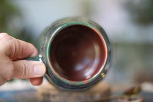 13-G Green EXPERIMENT Textured Mug, 21 oz.