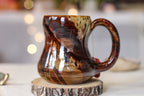 17-F EXPERIMENT Petite Notched Gourd Mug, 10 oz.