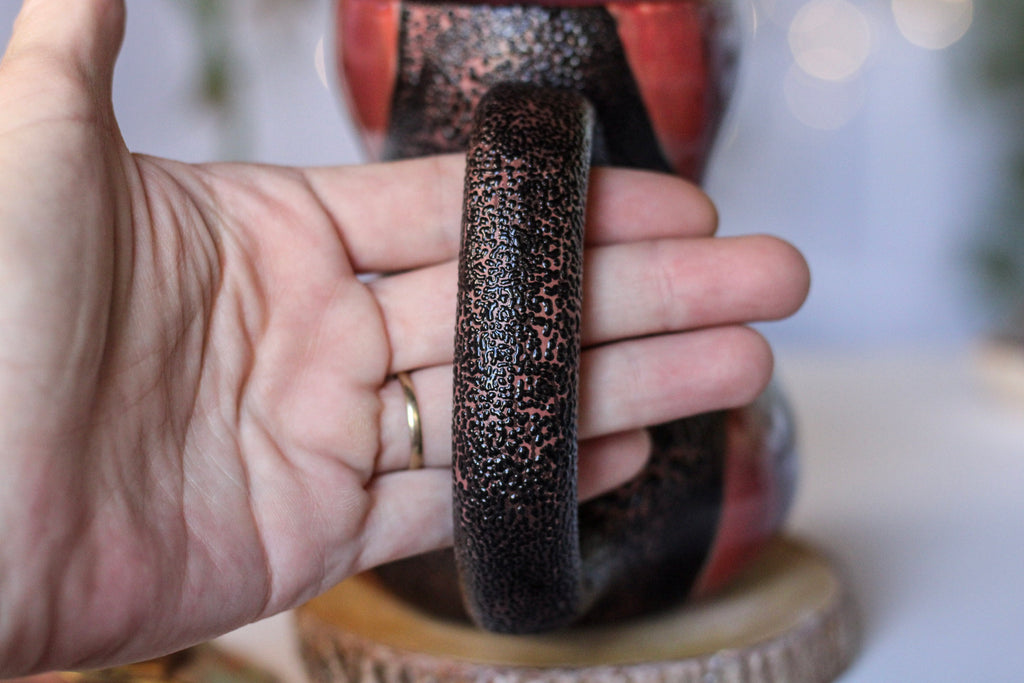 15-B Cosmic Yoni Gourd Mug, 18 oz.