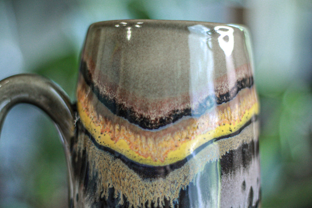 16-B Bumblebee Jasper Mug - MISFIT, 26 oz. - 15% off