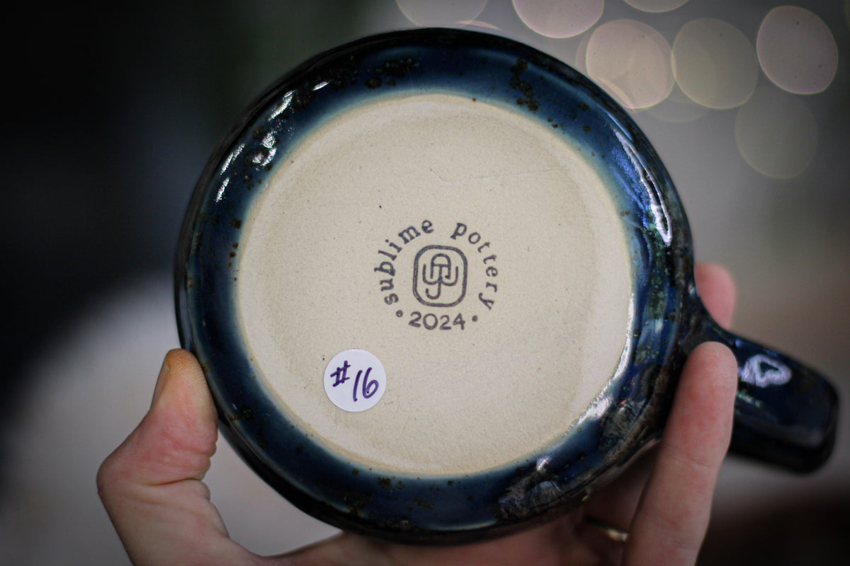 16-D EXPERIMENT Acorn Flared Mug, 17 oz.