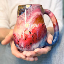 Load image into Gallery viewer, 17-D Rainbow PROTOTYPE Mid Mod Mug, 22 oz.