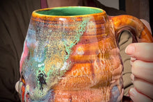 Load image into Gallery viewer, 15-E Whimsy Textured Mug, 19 oz.
