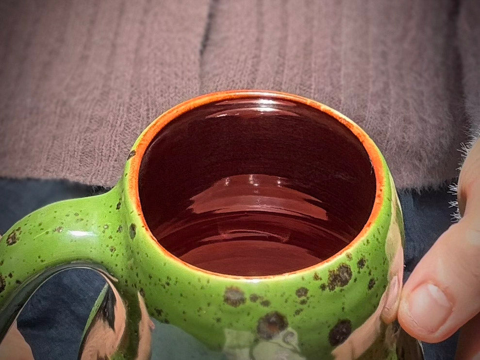 17-E Melon PROTOTYPE Mid Mod Mug, 21 oz.
