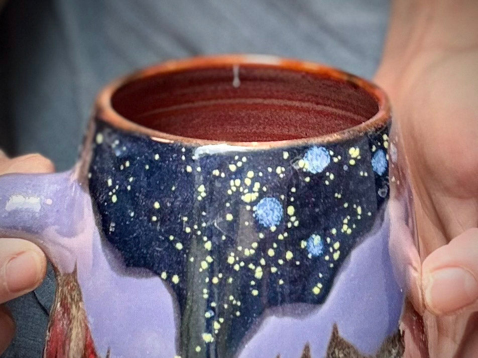 17-B Purple Mountain Majesty Mug, 22 oz.