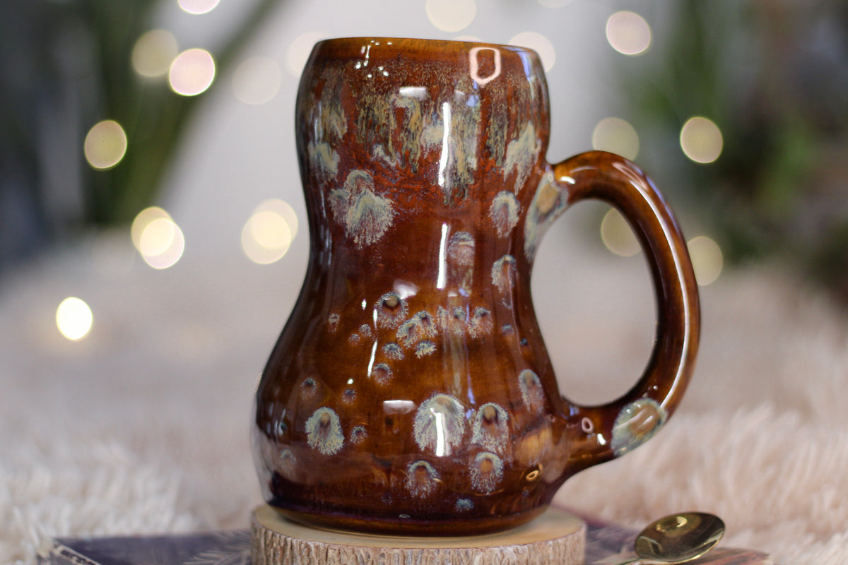 16-E EXPERIMENT Acorn Gourd Mug, 23 oz.
