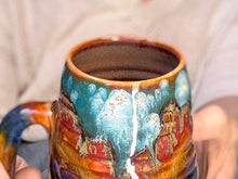 Load image into Gallery viewer, 17-A Rainbow Valley Swirly Mug - MISFIT, 28 oz. - 15% off