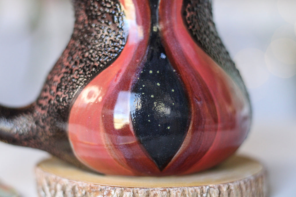 15-B Cosmic Yoni Gourd Mug, 18 oz.