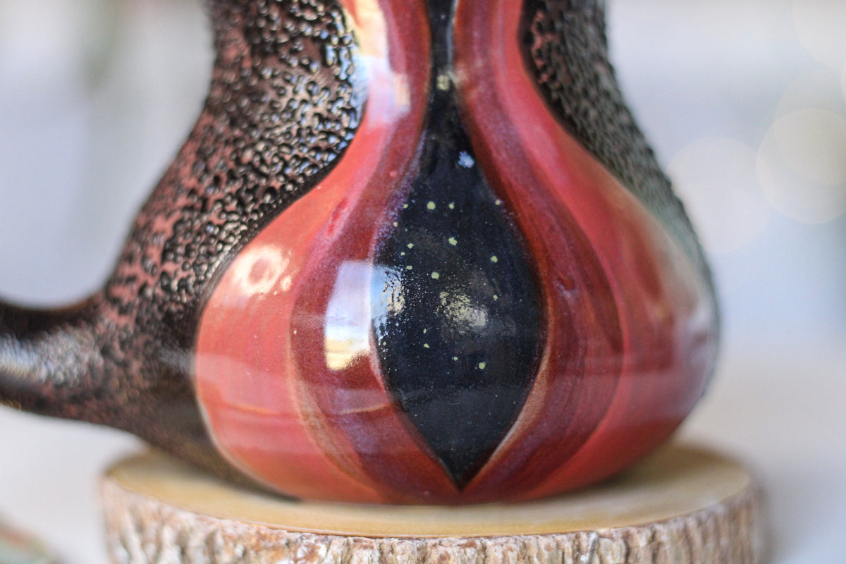 15-B Cosmic Yoni Gourd Mug, 18 oz.