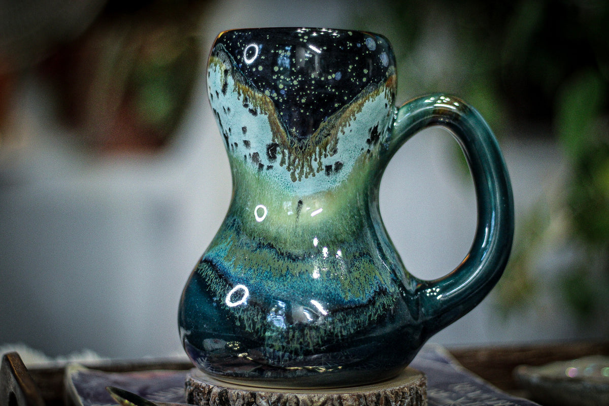 17-B Rocky Mountain Midnight Gourd Mug - TOP SHELF+, 24 oz.