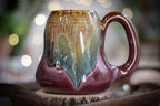 17-D Aqua Falls Gourd Mug, 20 oz.