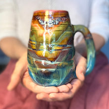 Load image into Gallery viewer, 01-A New Earth Swirly Mug, 24 oz.
