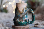 01-A Smoky Mountain Textured Barely Flared Mug - TOP SHELF MISFIT, 22 oz.