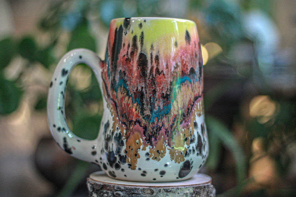 01-B Desert Rainbow Gourd Mug, 24 oz.