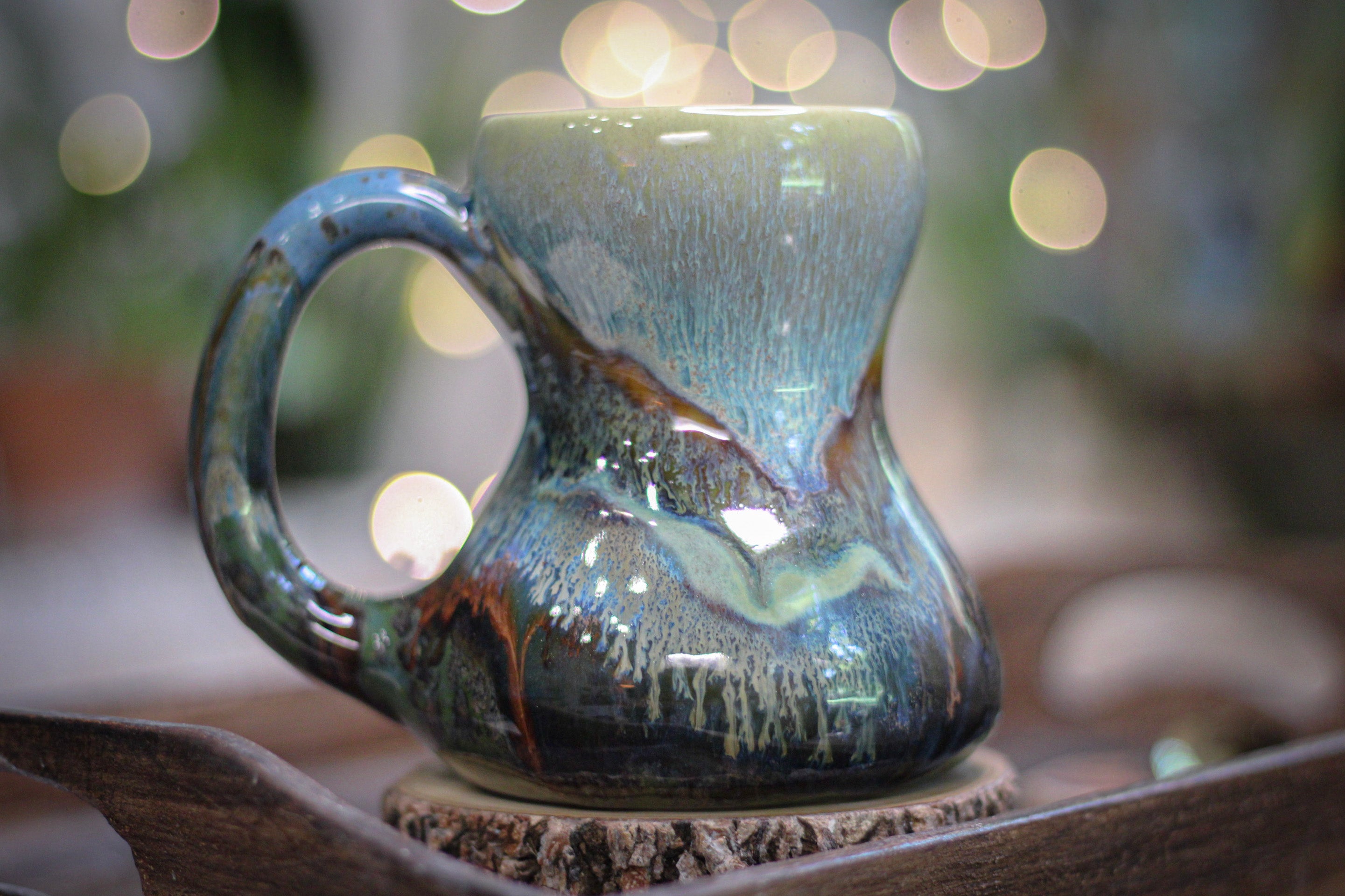 01-B PROTOTYPE Gourd Mug - TOP SHELF, 14 oz.