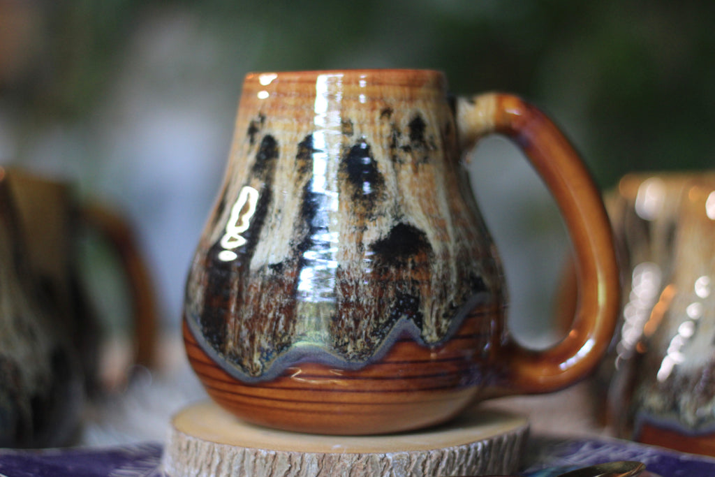 01-E Honey Bear Textured Mug, 19 oz. (This listing is for one mug)