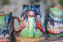 Load image into Gallery viewer, 01-C &#39;FLOW&#39; Barely Flared Textured Divot Mug - TOP SHELF, 22 oz. (This listing is for one mug)