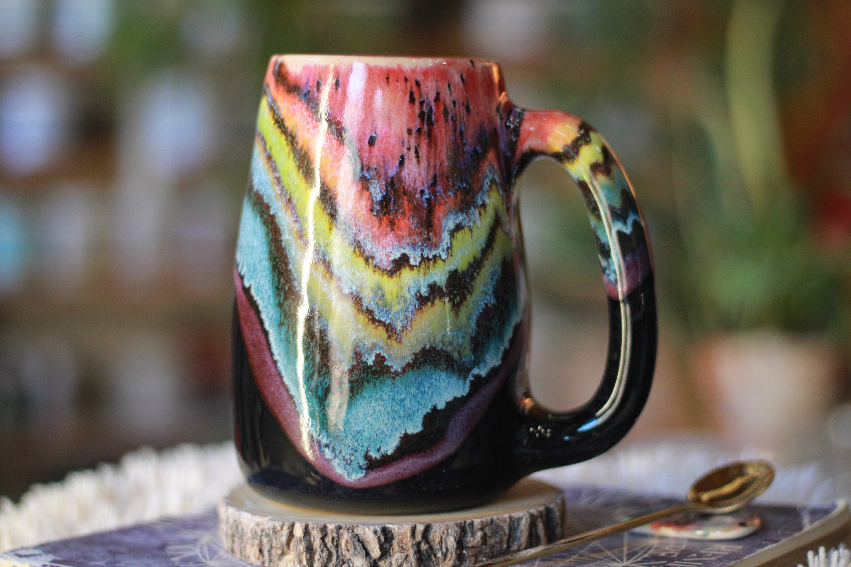 01-C Rainbow Family Mug - TOP SHELF, 24 oz.