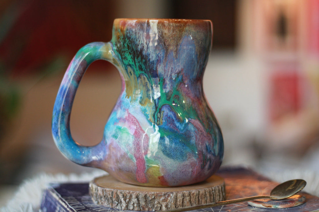 01-F Surprise Whimsy EXPERIMENT Mug, 18 oz.