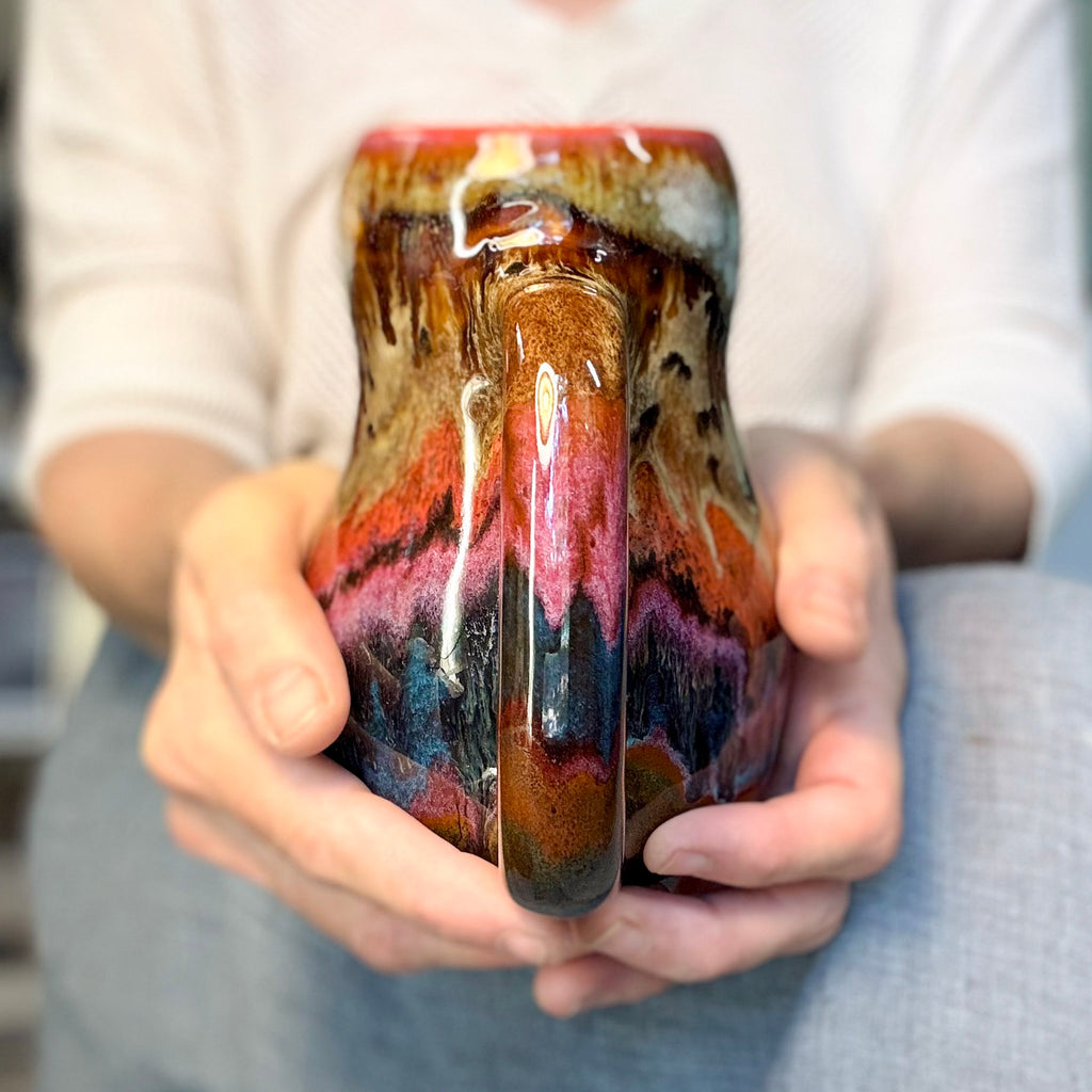 02-B Desert Oasis Gourd Mug, TOP SHELF - 24 oz.
