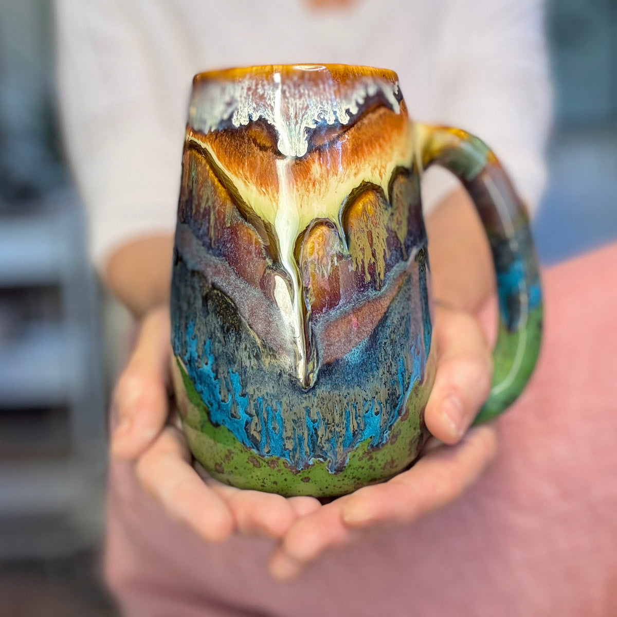 02-A New Earth Mug, 25 oz.