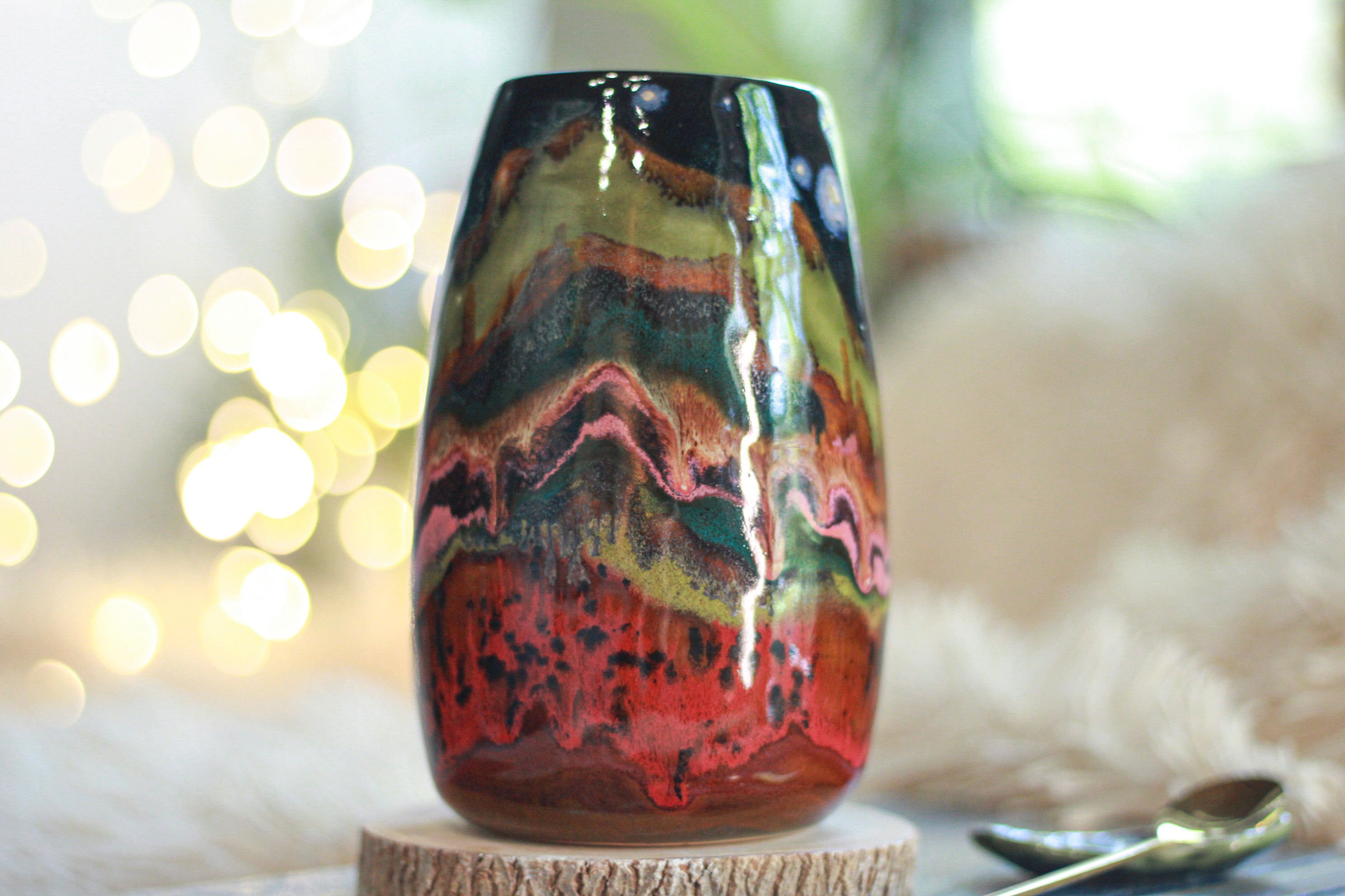 02-A Green Mountain Midnight Mug - TOP SHELF MISFIT, 25 oz.