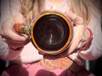 02-B Molten Cheetah Swirly Mug - TOP SHELF, 27 oz.