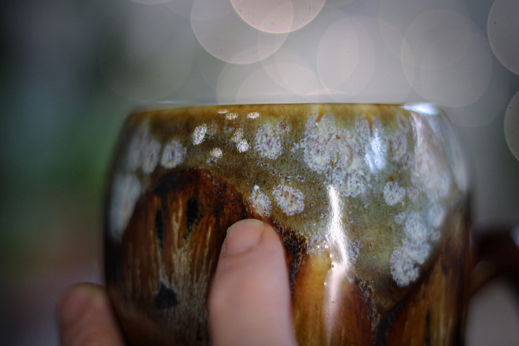 02-A Desert Oasis Variation Gourd Mug - TOP SHELF, 26 oz.