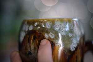 02-A Desert Oasis Variation Gourd Mug - TOP SHELF, 26 oz.
