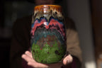 01-B Molten Cheetah Textured Mug - TOP SHELF MISFIT, 27 oz.