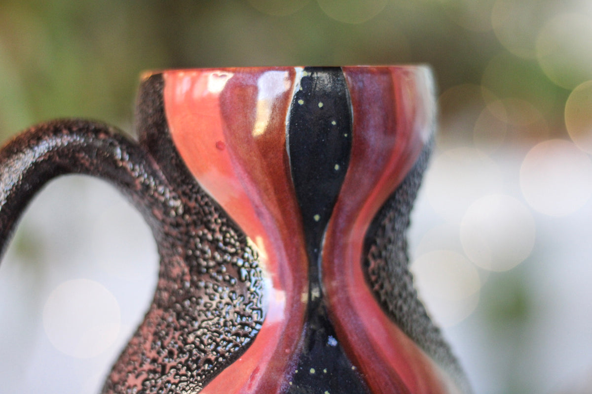 15-B Cosmic Yoni Gourd Mug, 18 oz.