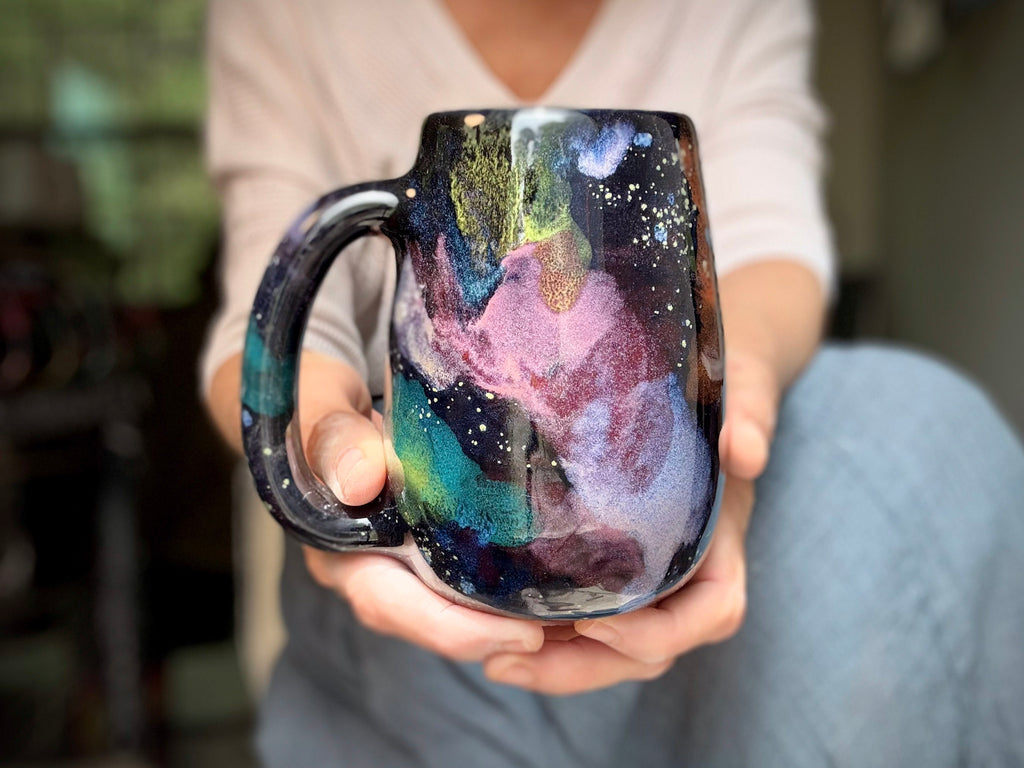 18-B Rainbow Stellar Mug, 22 oz.