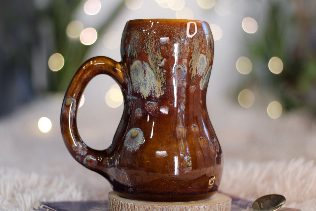 16-E EXPERIMENT Acorn Gourd Mug, 23 oz.