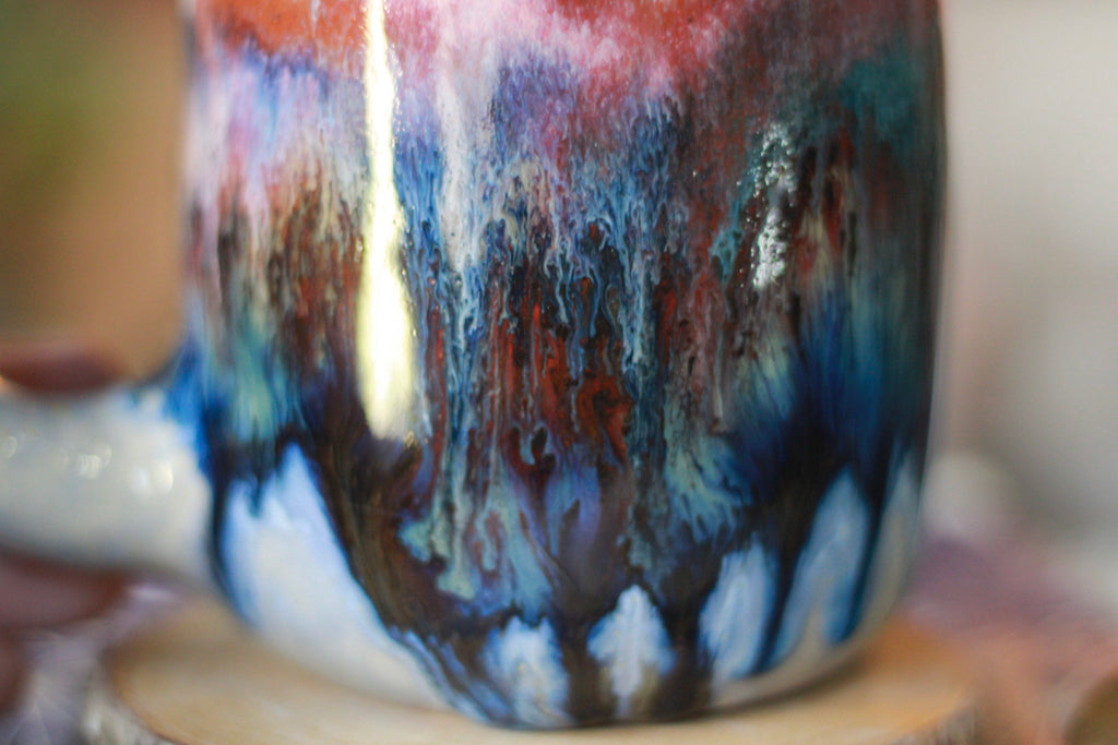 16-H Surprise EXPERIMENT Notched Mug, 24 oz.