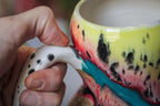 18-B Desert Rainbow Acorn Gourd Mug, 24 oz.
