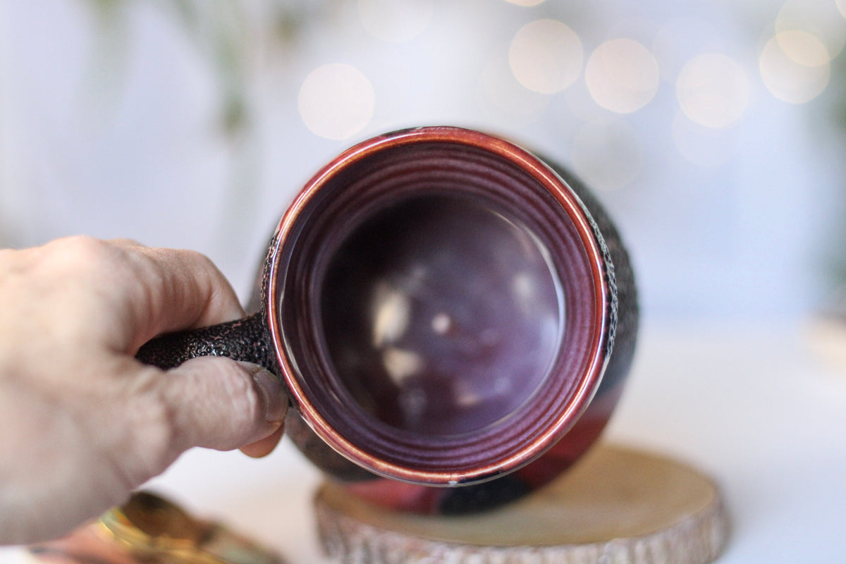 15-B Cosmic Yoni Gourd Mug, 18 oz.