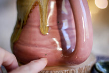 Load image into Gallery viewer, 13-E Lavender EXPERIMENT Barely Flared Textured Divot Mug, 17 oz.