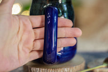 Load image into Gallery viewer, 14-F Deep Blue Textured Divot Mug, 16 oz.