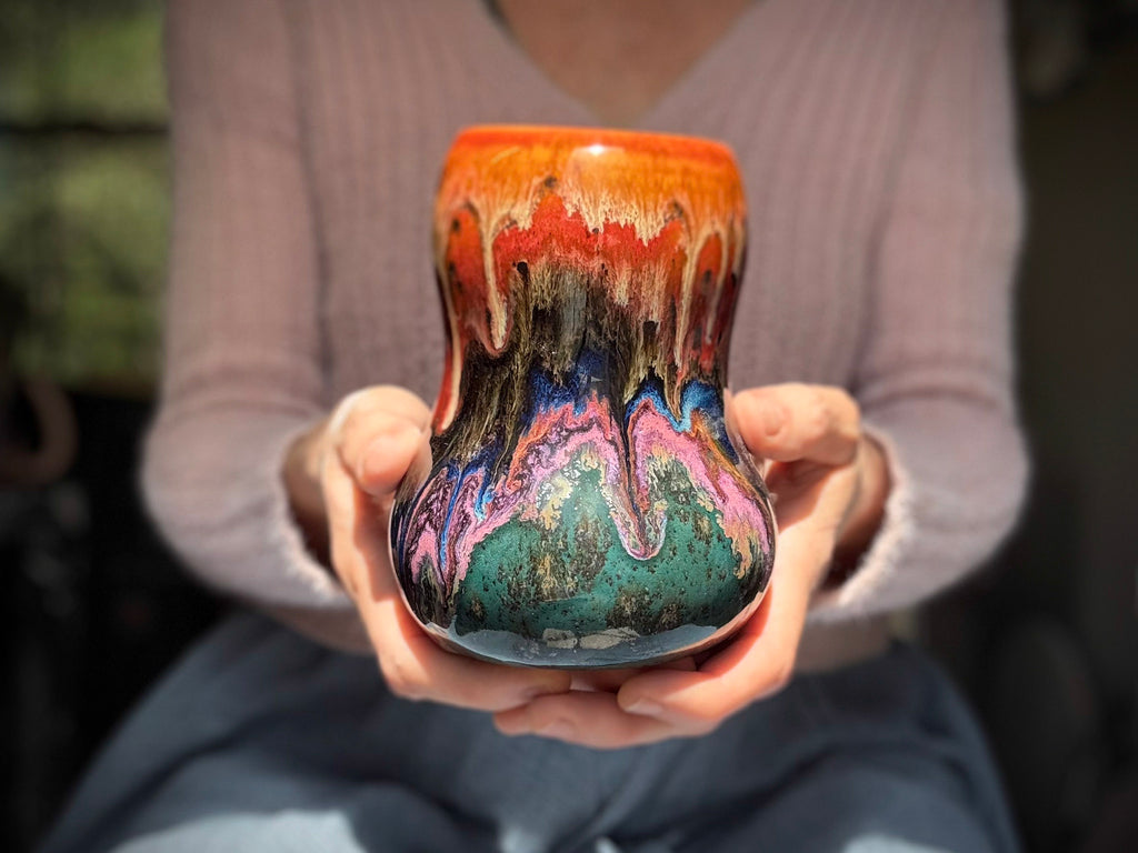 18-B Molten Gourd Mug - TOP SHELF MISFIT, 20 oz.